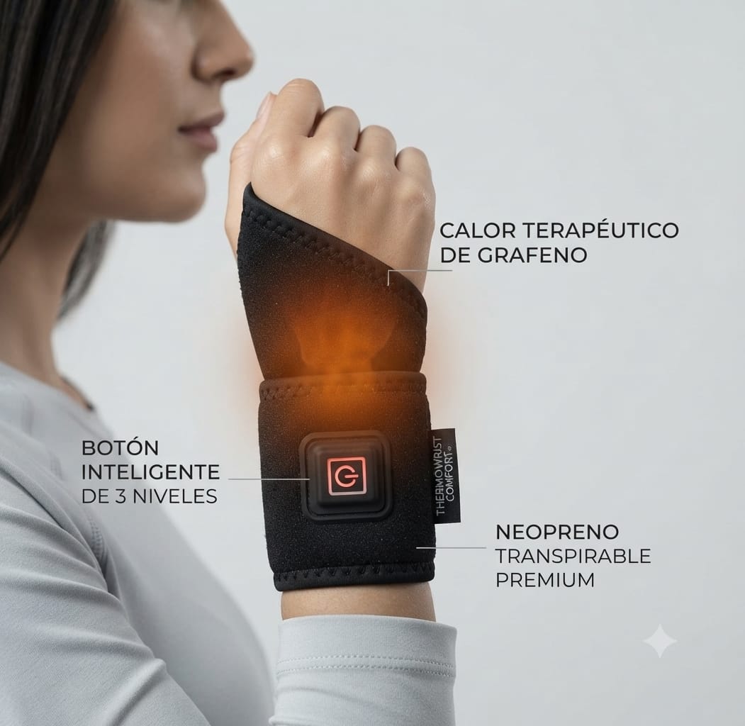 Muñequera Termica Alivio Tendinitis